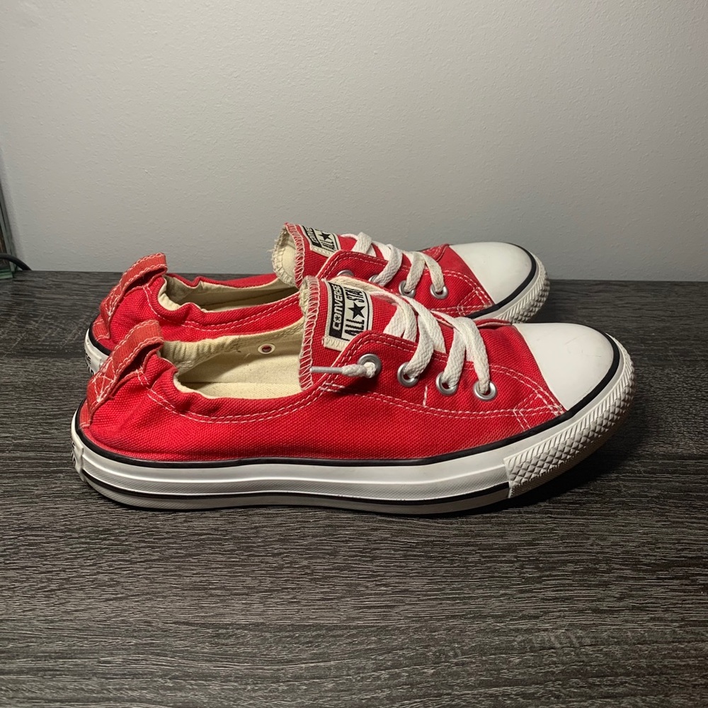 👟Red Converse